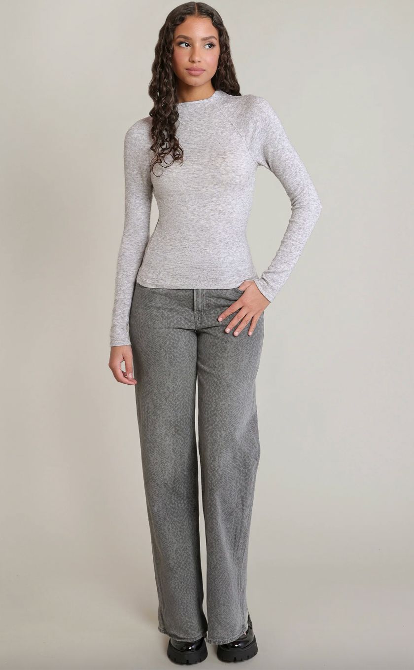 Snake Print Jean