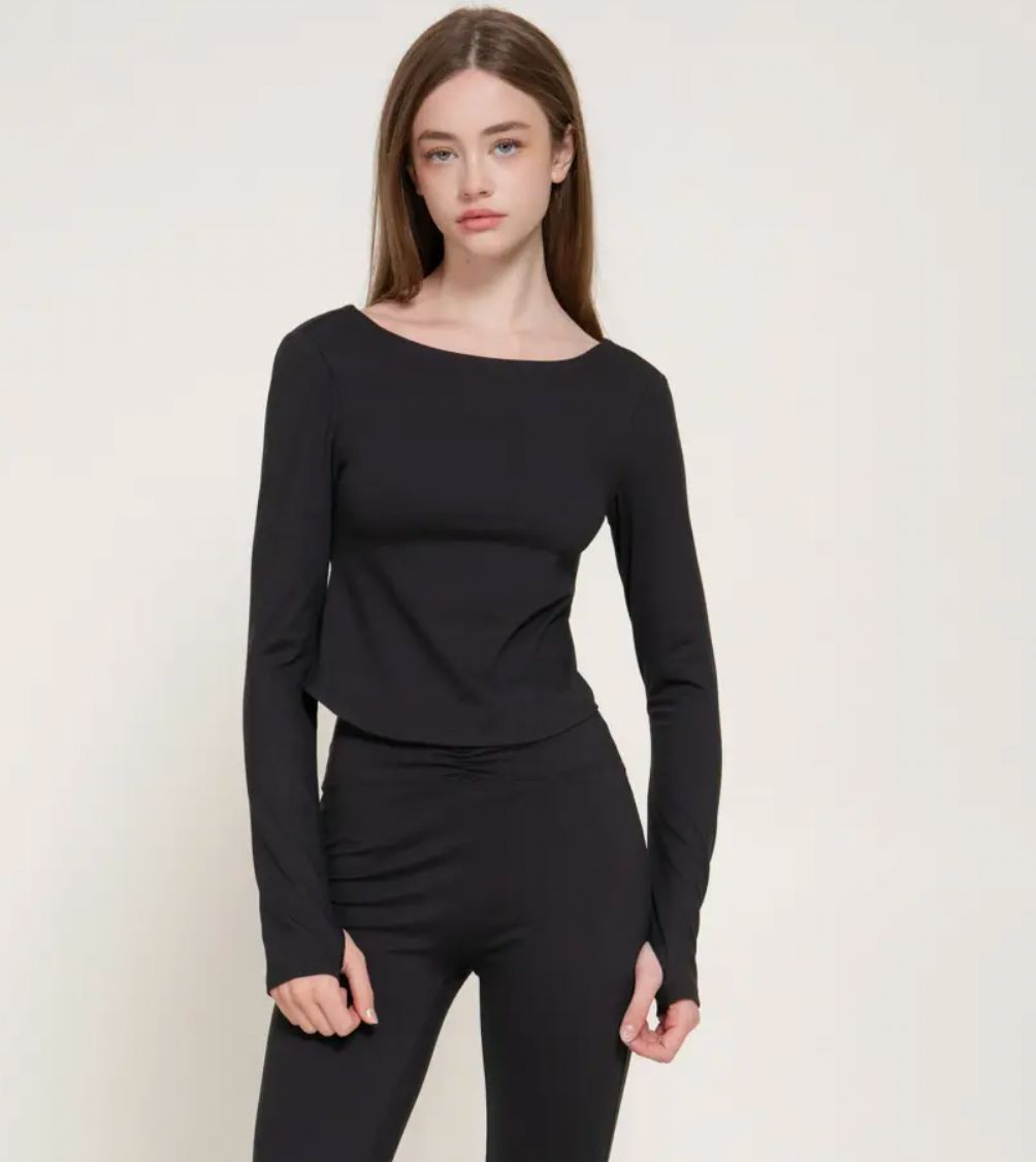 Long Sleeve Round Neck