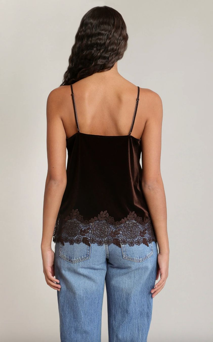 Velvet Lace Cami