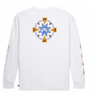 Nike SB X Di'Orr Greenwood L/S Max90 T-Shirt White Size XLarge, DS BRAND NEW