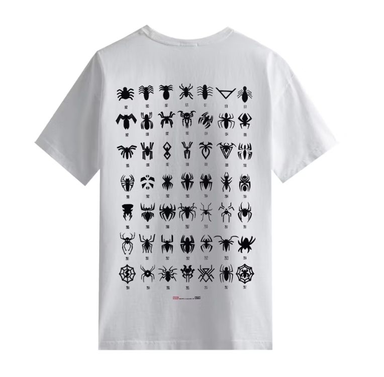 Kith Marvel Spider-Man Amazing Spider-Man Timeline Tee White Size XXLarge, DS BRAND NEW