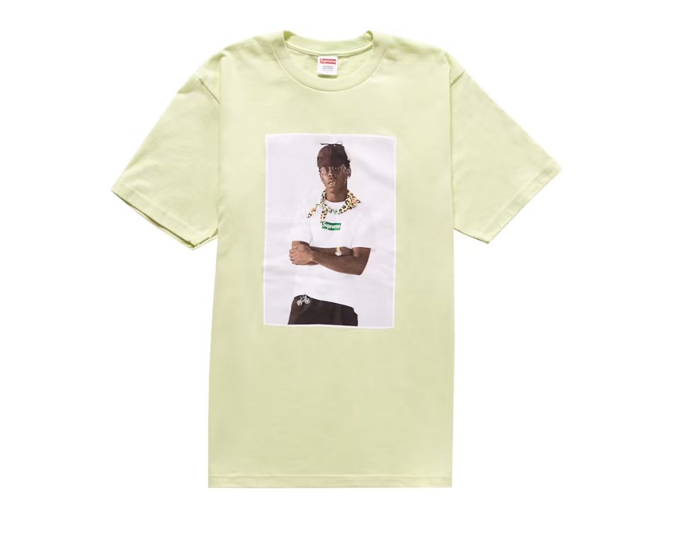 Supreme Tyler The Creator Tee Pale Mint Size Large, DS BRAND NEW