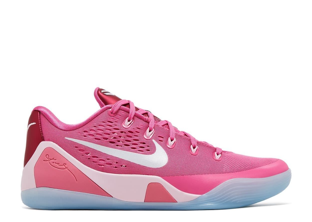 Nike Kobe 9 EM Low Protro Kay Yow Think Pink Size 11.5, DS BRAND NEW NO BOX*