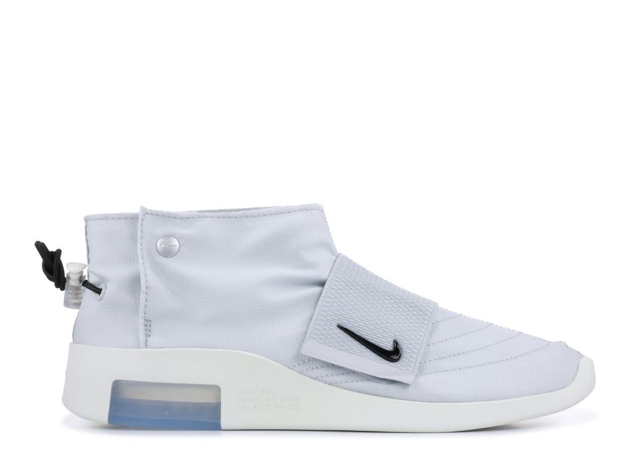 Nike Air Fear Of God Moccasin Pure Platinum Size 8, DS BRAND NEW*