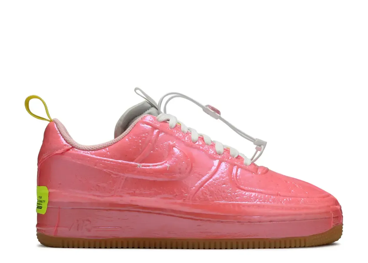 Nike Air Force 1 Low Experimental Racer Pink Size 13, DS BRAND NEW DAMAGE LID