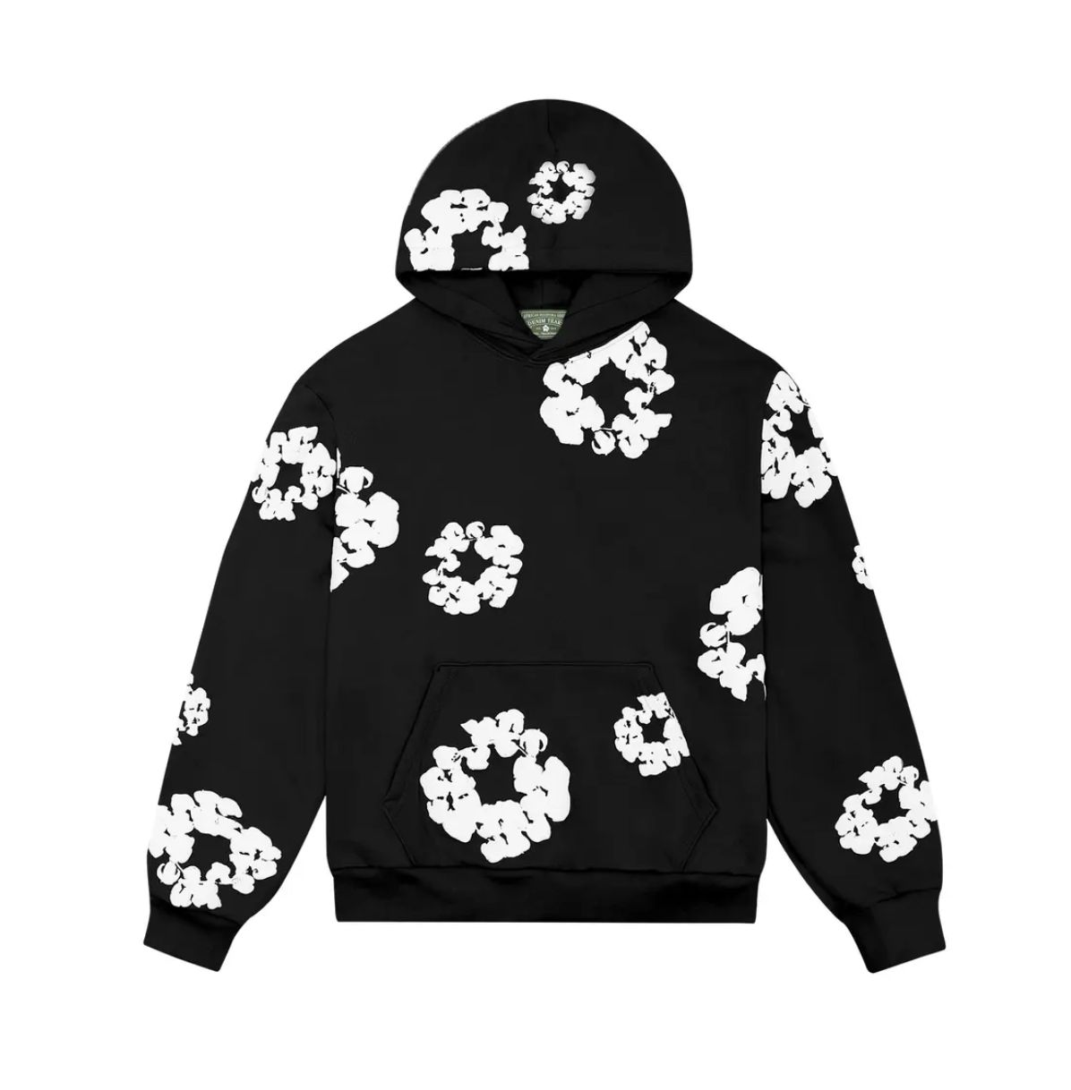 Denim Tears Cotton Wreath Sweatshirt Black Size XLarge, DS BRAND NEW