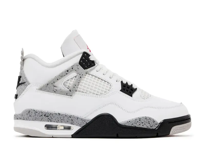 Jordan 4 Retro White Cement (2025) (GS) Size 6.5, DS BRAND NEW*