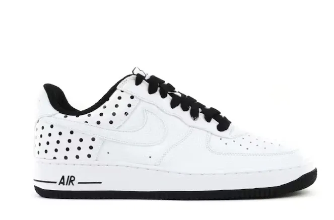 Nike Air Force 1 Low Fragment Polka Dot Size 8, DS BRAND NEW DAMAGED BOX