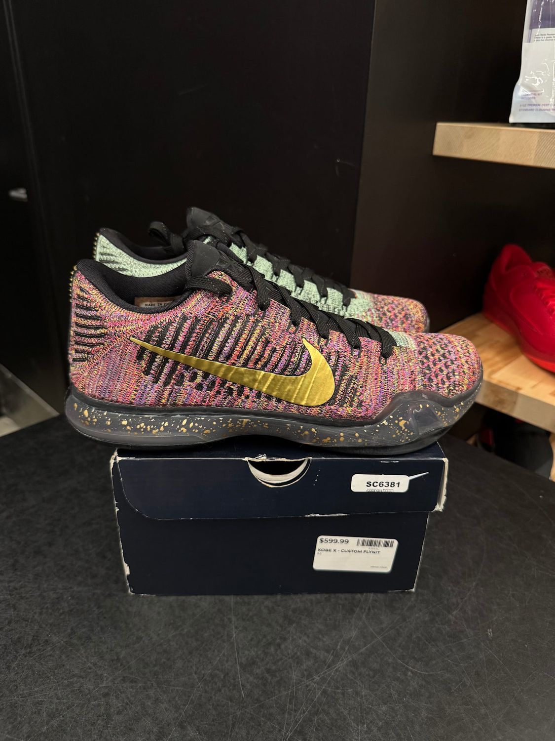 Kobe 10 Elite Flyknit ID Size 9.5, DS BRAND NEW