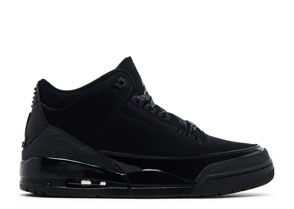 Jordan 3 Retro Black Cat (2025) Size 7, DS BRAND NEW*