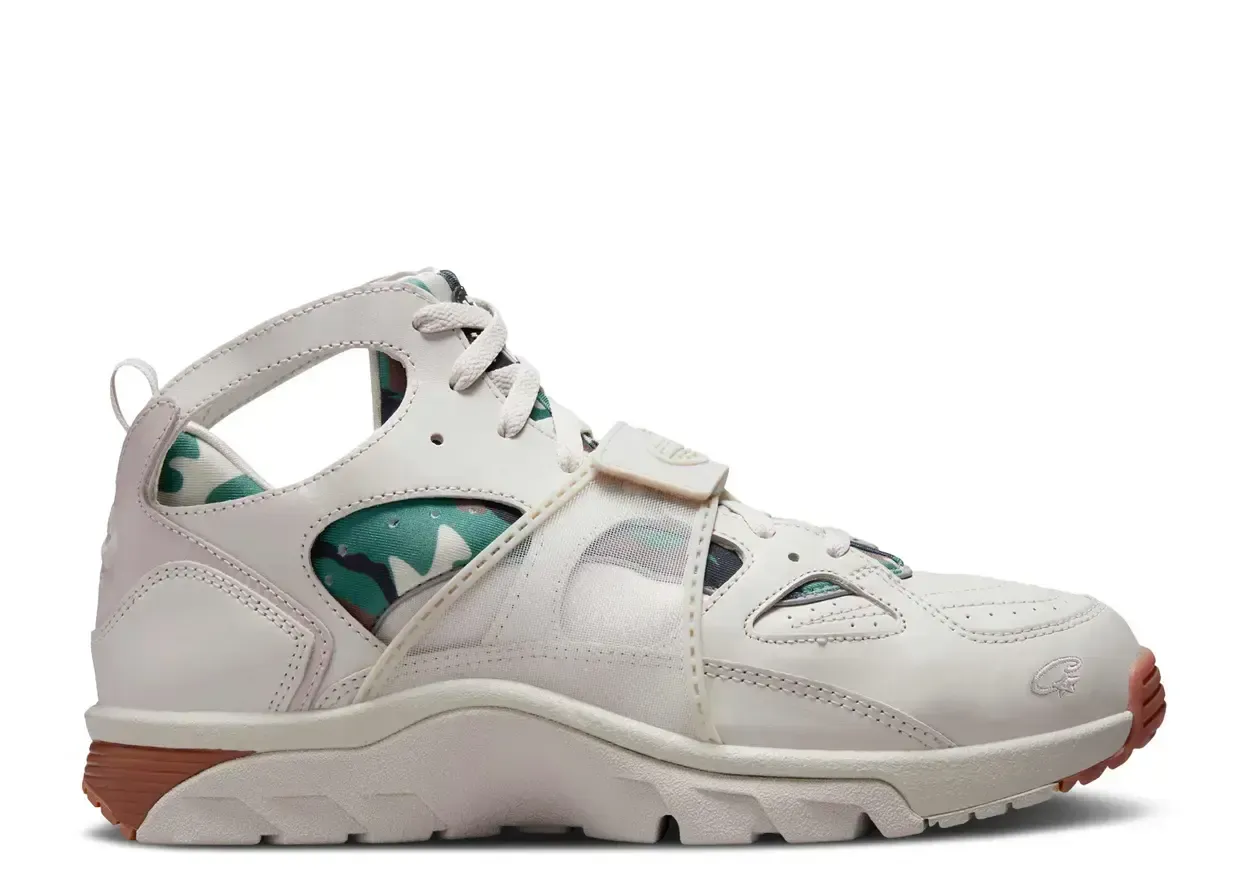 Nike Air Trainer Huarache Corteiz Light Bone Size 11.5, DS BRAND NEW*