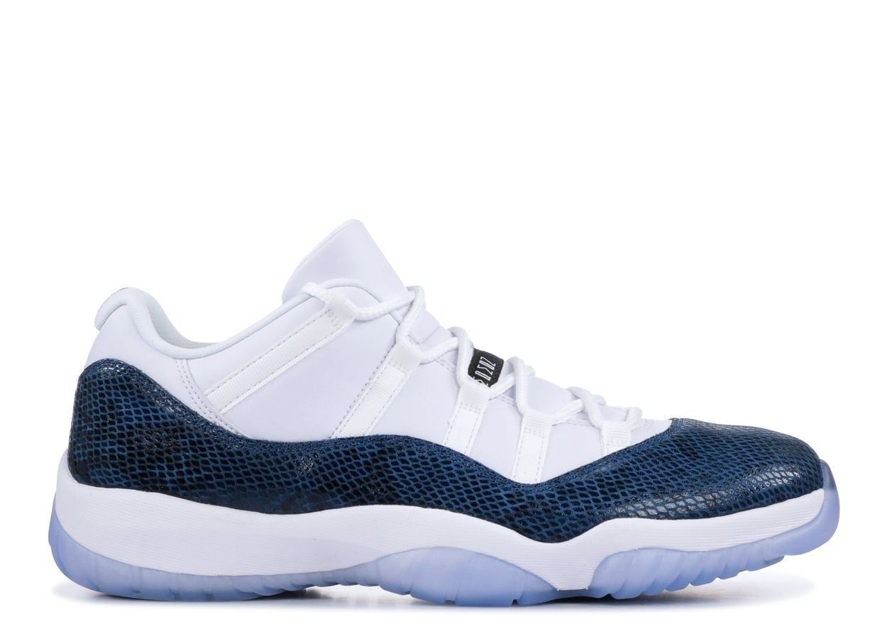Jordan 11 Retro Low Snake Navy (2019) (GS) Size 6Y, DS BRAND NEW*