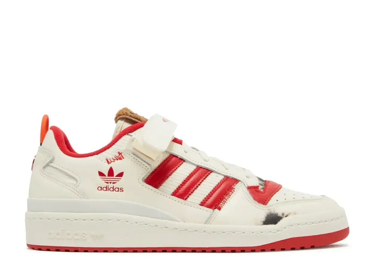 adidas Forum Low Home Alone Size 10, DS BRAND NEW DAMAGED BOX