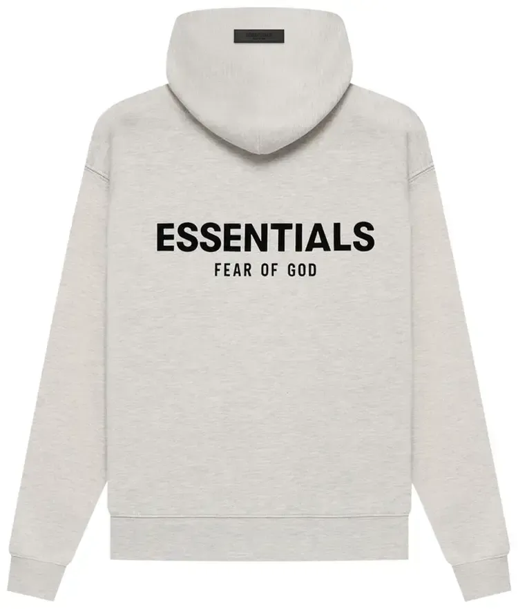 Fear of God Essentials Hoodie Light Oatmeal Size Small
