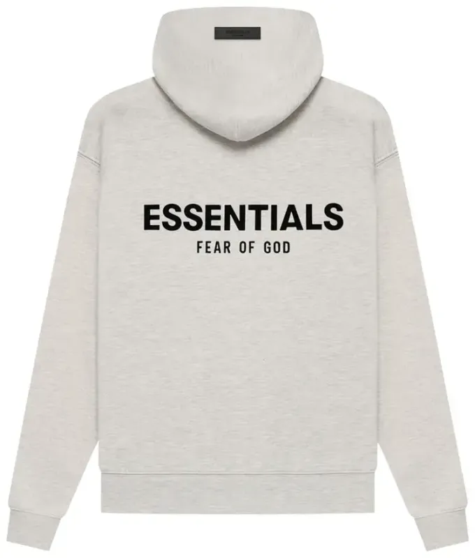 Fear of God Essentials Hoodie Light Oatmeal Size Small