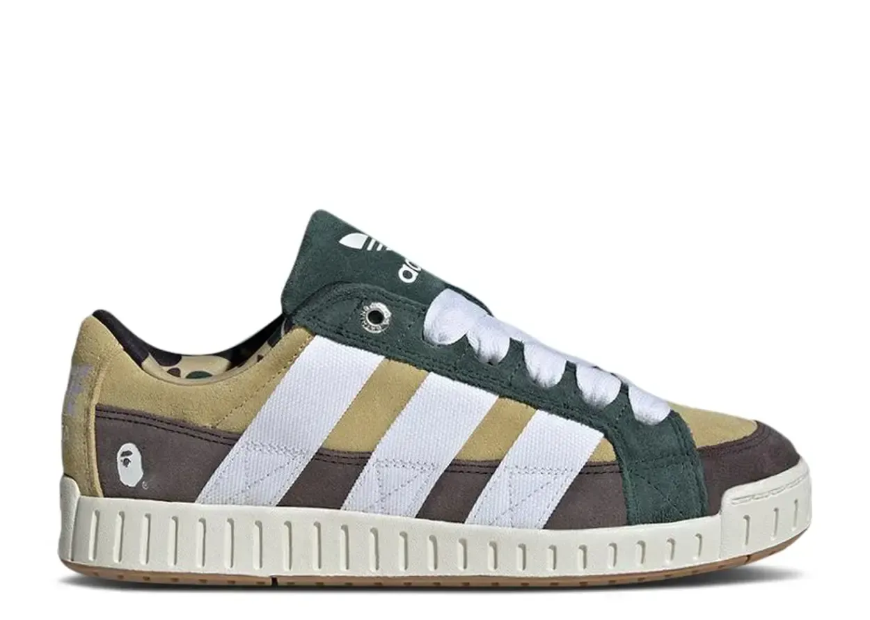adidas NRTN Bape Sand Size 8, DS BRAND NEW DAMAGED LID