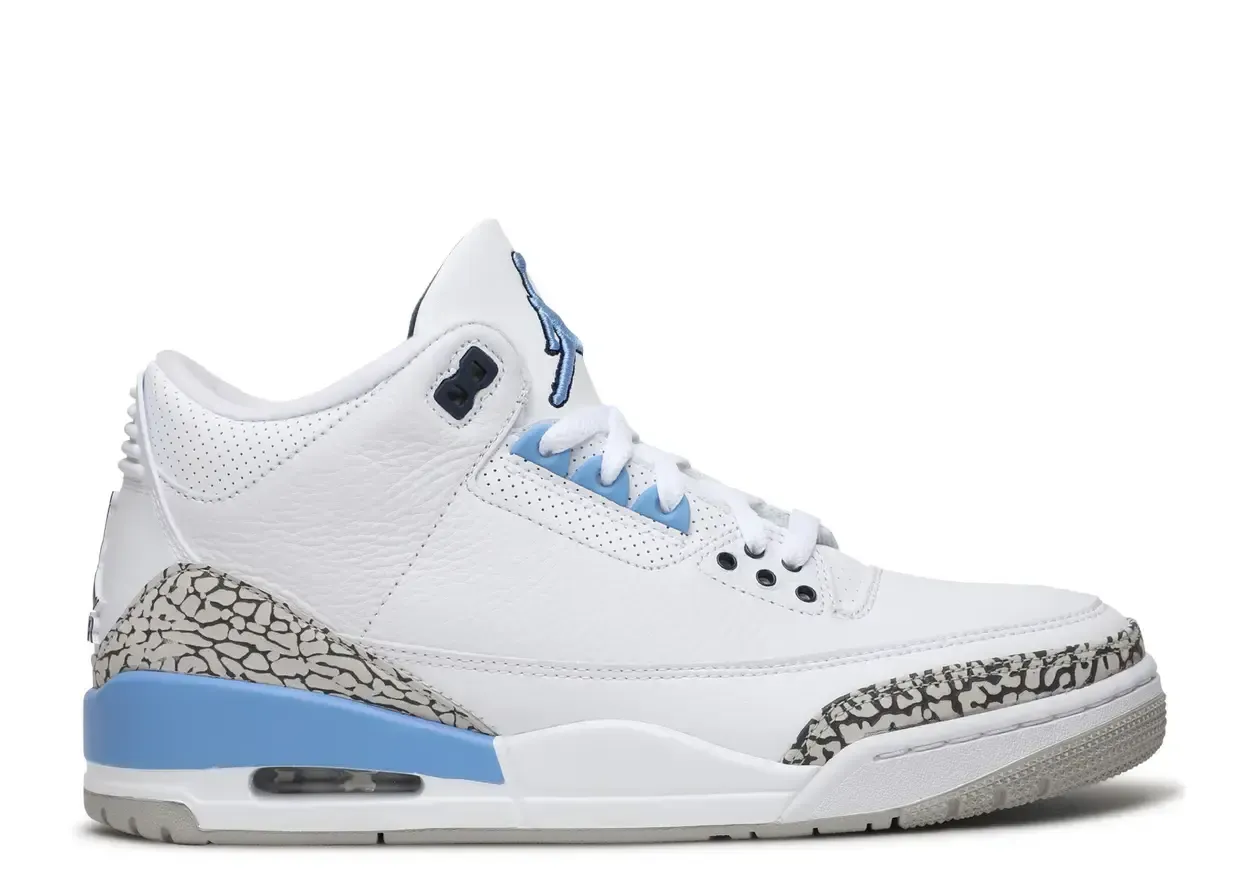 Jordan 3 Retro UNC (2020) Size 12.5, DS BRAND NEW*