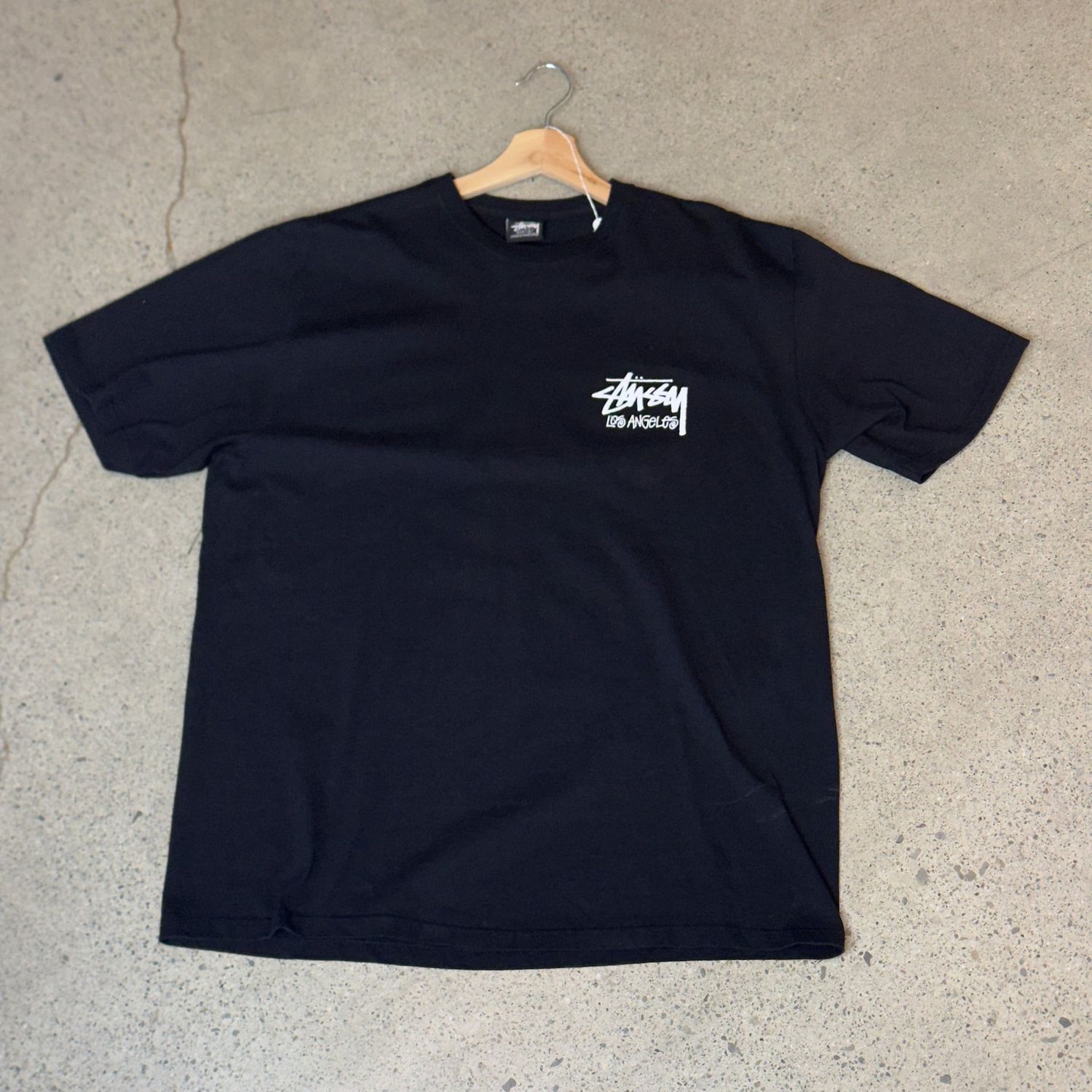 Stussy Chapter Tee Los Angeles Black Size Large, DS BRAND NEW