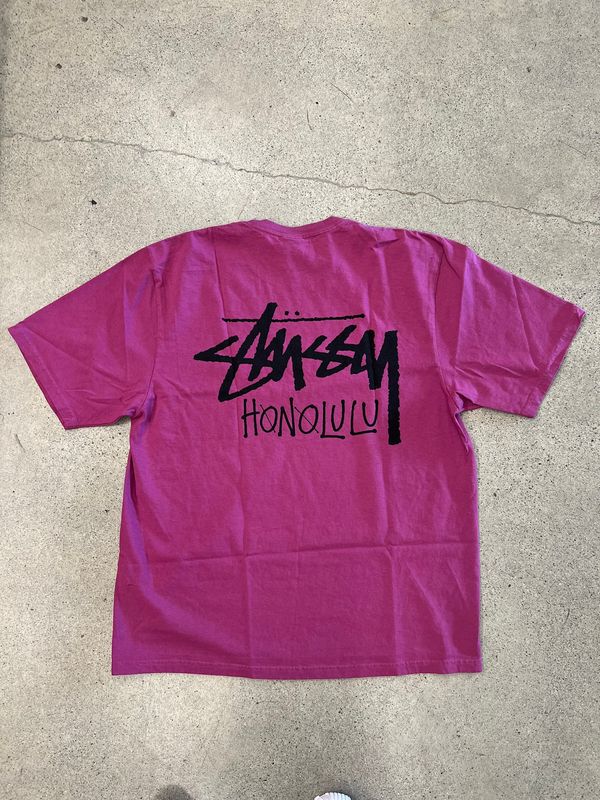 Stussy Chapter Tee Honolulu Berry Size XLarge, DS BRAND NEW
