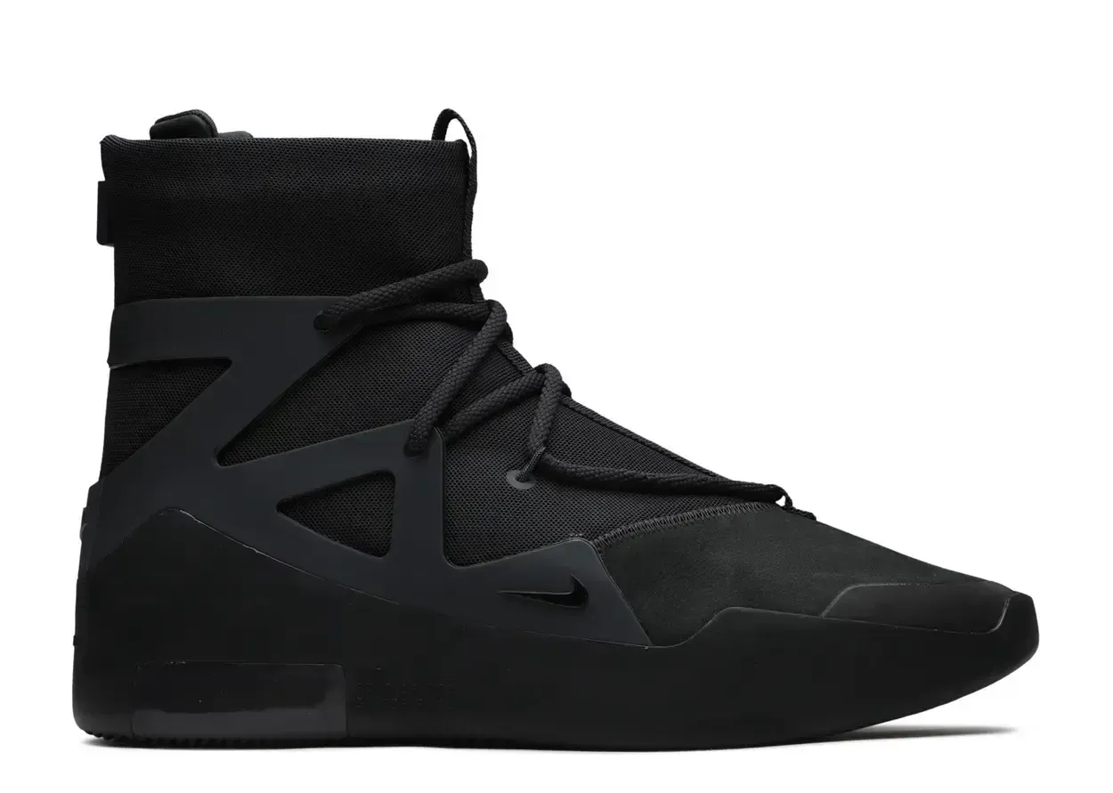 Nike Air Fear of God 1 Triple Black Size 12, DS BRAND NEW*+( MISSING BAG)