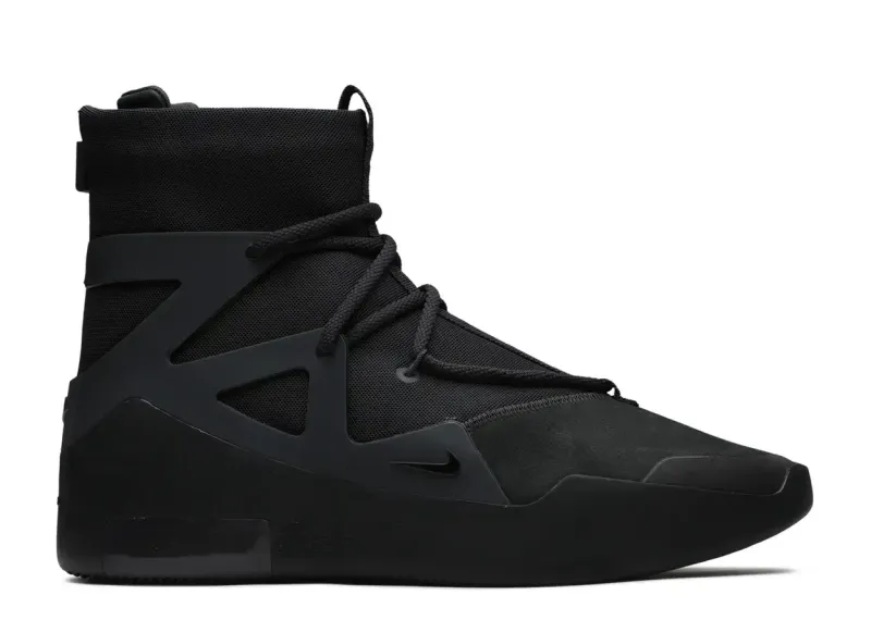 Nike Air Fear of God 1 Triple Black Size 12, DS BRAND NEW*+( MISSING BAG)