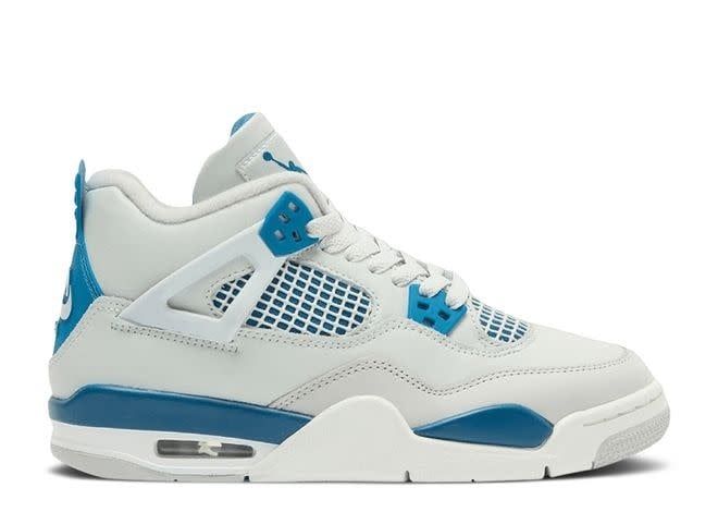 Jordan 4 Retro Military Blue (2024) (GS) Size 6, DS BRAND NEW