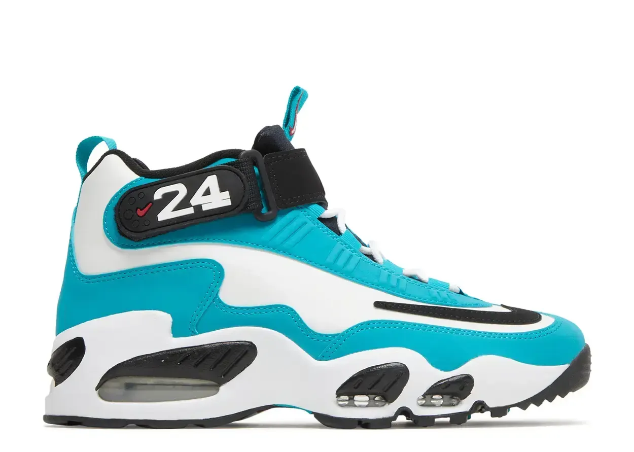 Nike Air Griffey Max 1 Aqua Size 11.5, DS BRAND NEW DAMAGED BOX*