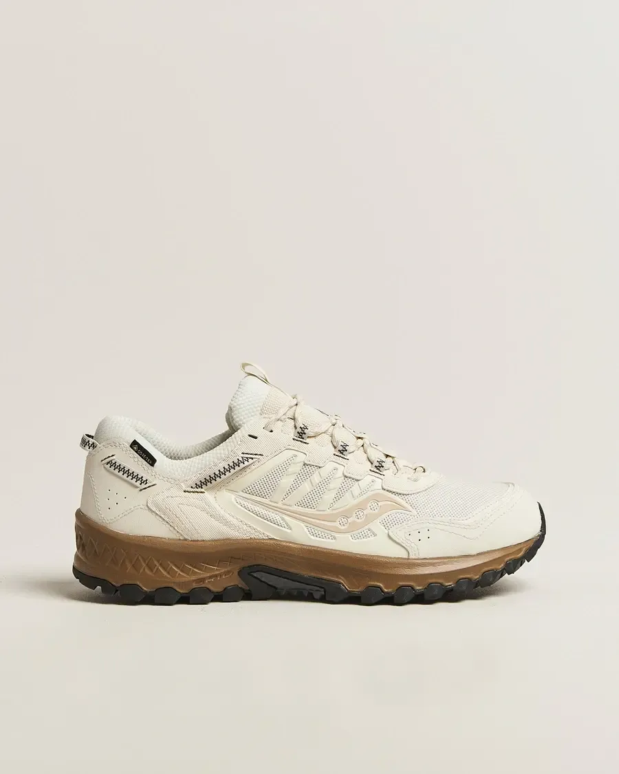 SAUCONY GRID PEAK GTX - IVORY GOLD Size 8, DS BRAND NEW