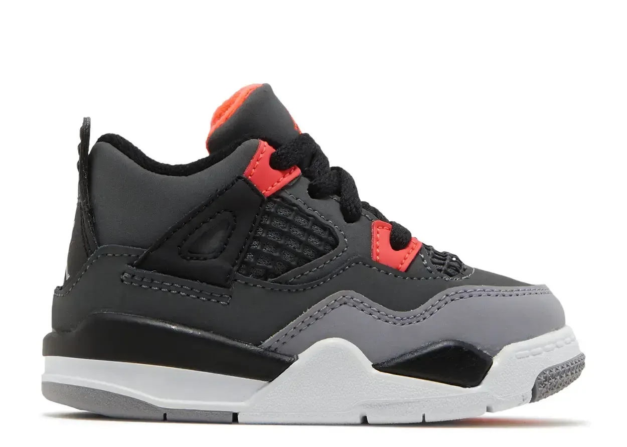 Jordan 4 Retro Infrared (TD) Size 6C, DS BRAND NEW*