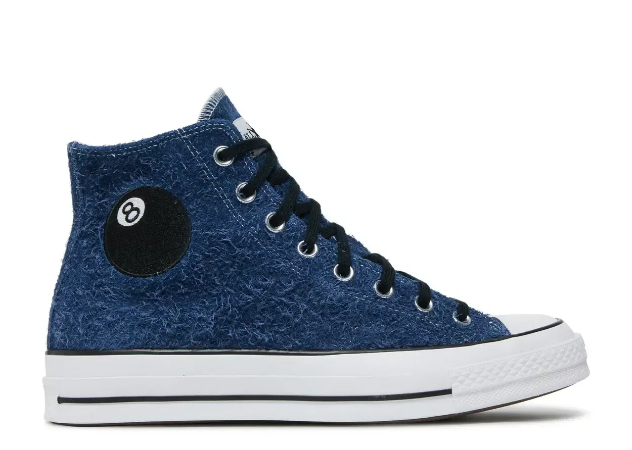 Converse Chuck Taylor All Star 70 Hi Stussy 8-Ball Size 8, DS BRAND NEW*