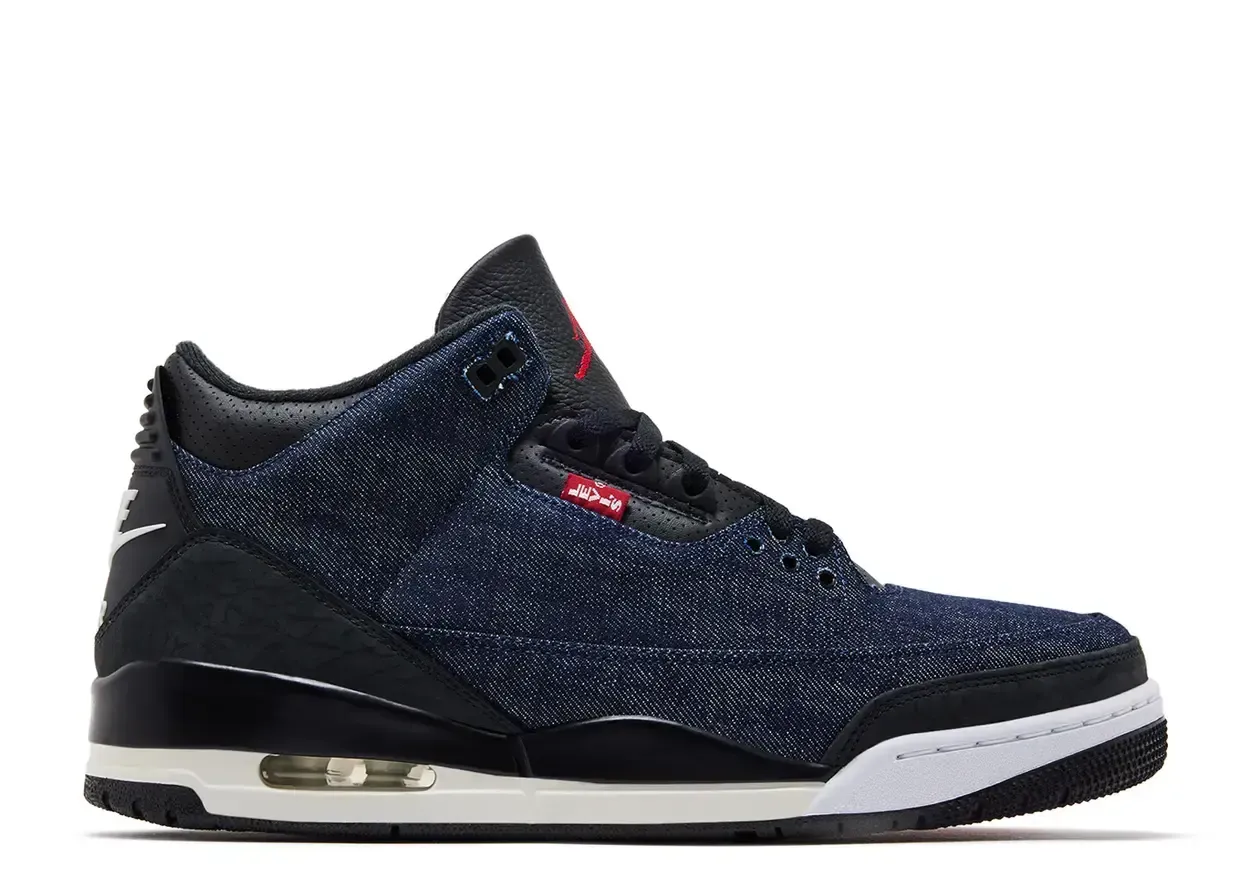 Jordan 3 Retro Levi’s Indigo Size 11, DS BRAND NEW*