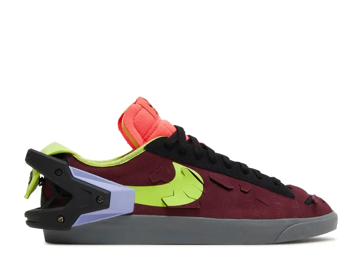Nike Blazer Low Acronym Night Maroon Size 8.5, DS BRAND NEW*