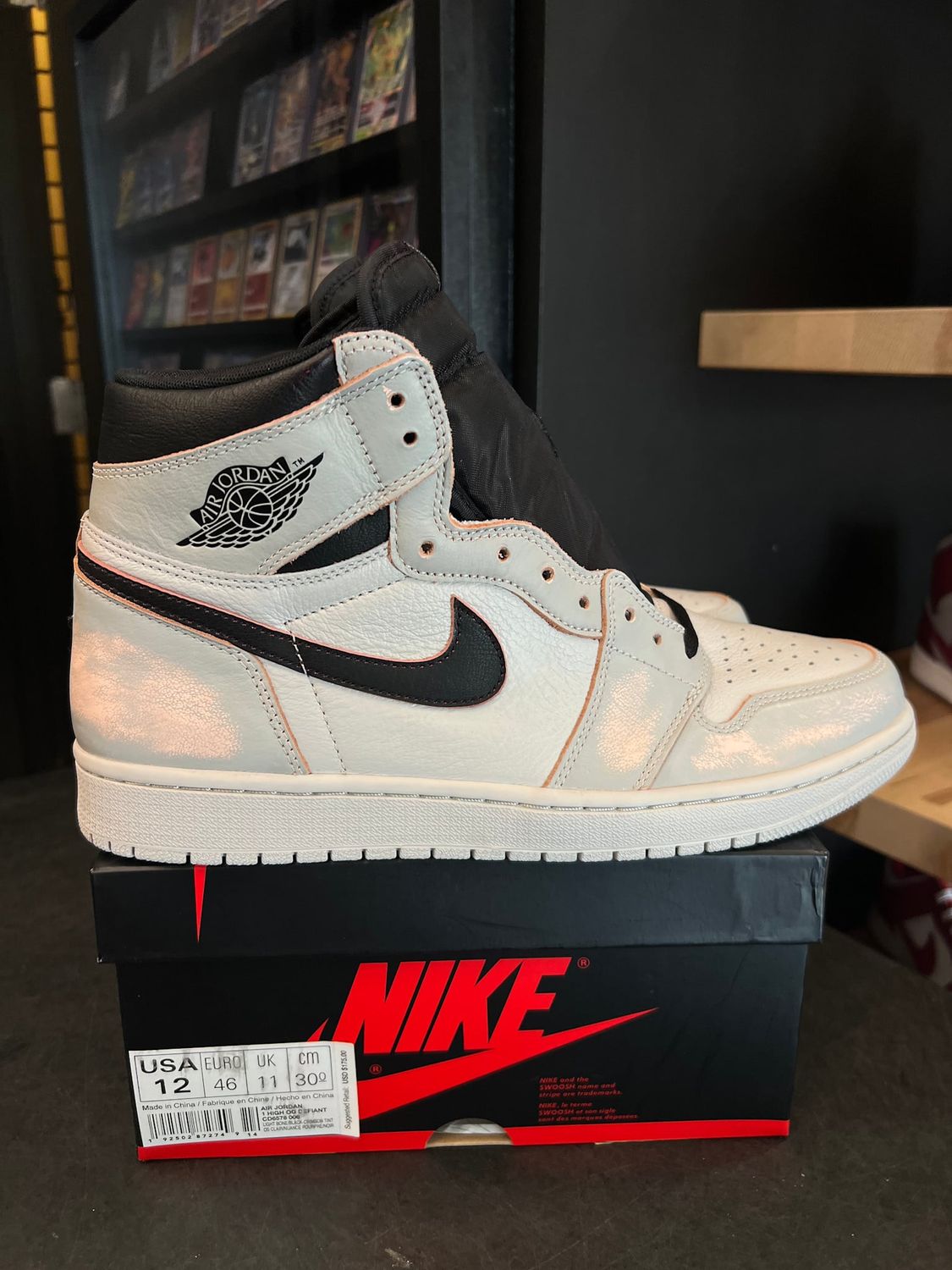 Jordan 1 Retro High OG Defiant SB NYC to Paris Size 12, PREOWNED*