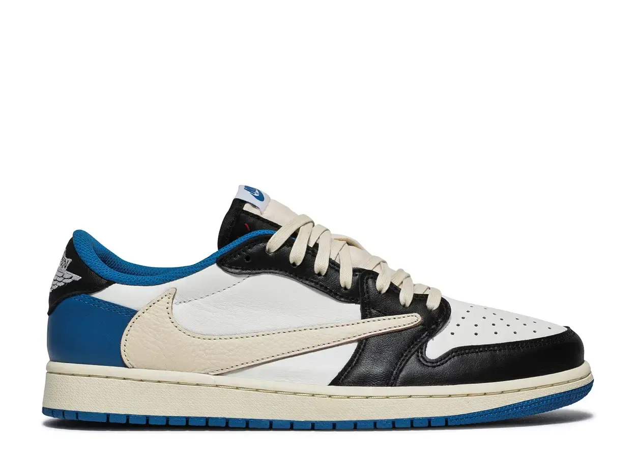 Jordan 1 Retro Low OG SP Fragment x Travis Scott Size 9, DS BRAND NEW