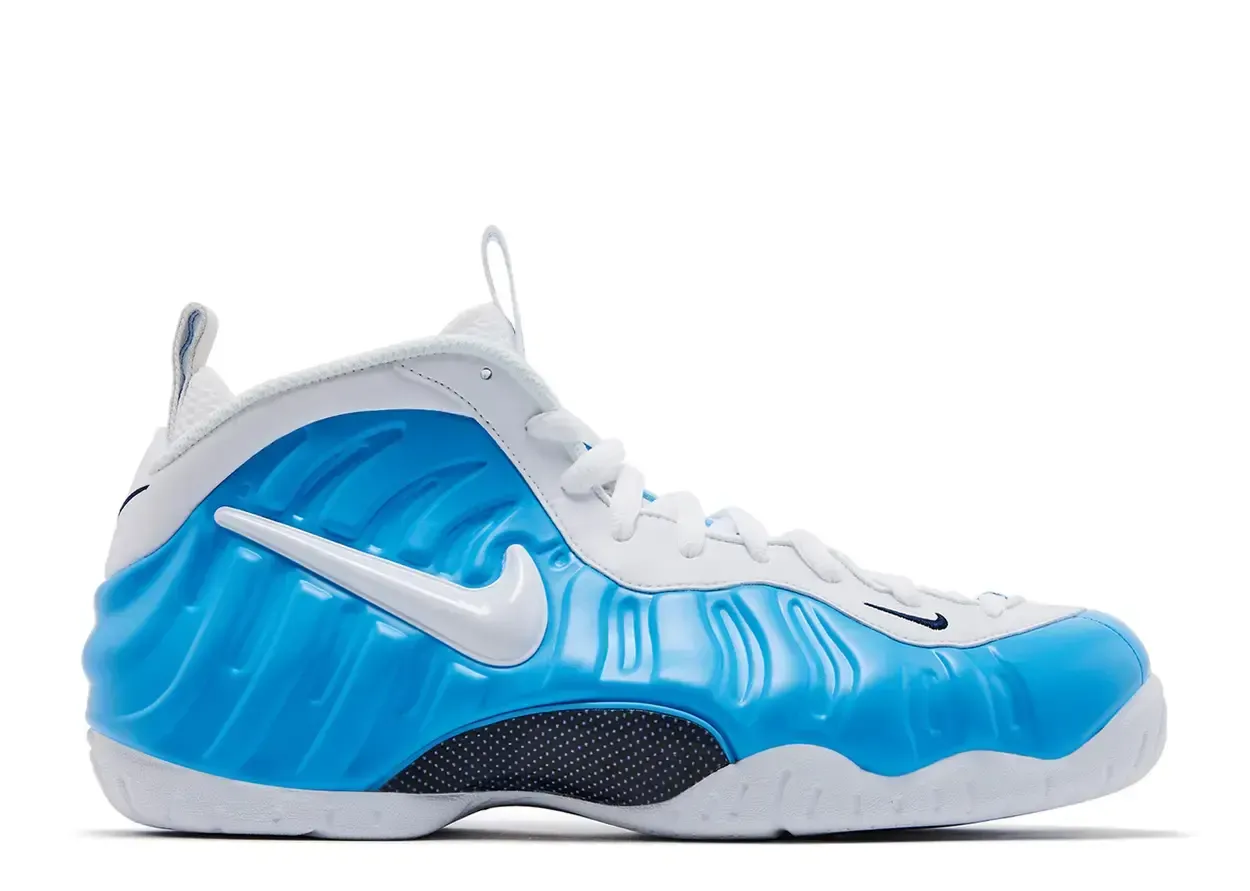 Nike Air Foamposite Pro University Blue (2026) Size 9.5, DS BRAND NEW DAMAGED BOX*