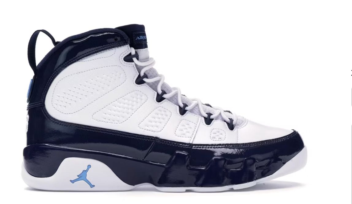 Jordan 9 Retro Pearl Blue Size 8, DS BRAND NEW*
