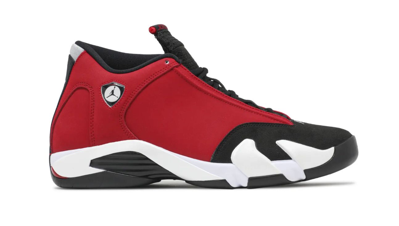 Jordan 14 Retro Gym Red Toro Size 7, DS BRAND NEW*