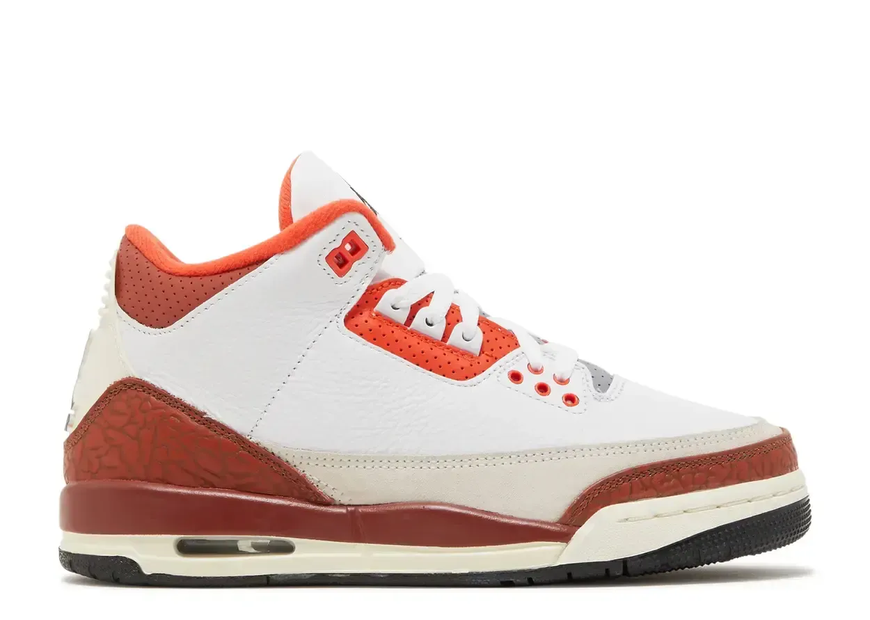 Jordan 3 Retro SE Dunk on Mars (GS) Size 7Y, DS BRAND NEW DAMAGE LID