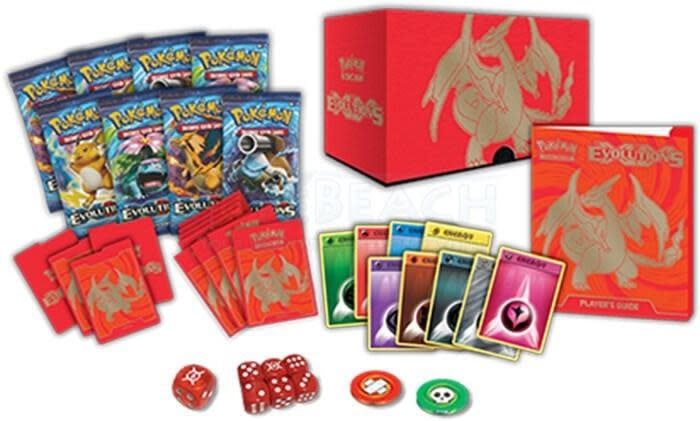 Pokemon XY Evolutions Elite Trainer Box - Mega Charizard Y SMALL RIP
