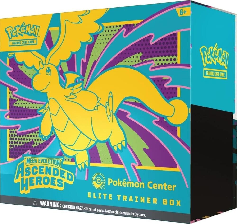 Pokemon Ascended Heroes Pokemon Center Elite Trainer Box