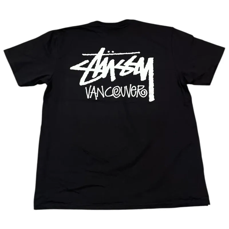 Stussy Chapter Tee Vancouver Black Size Large, DS BRAND NEW