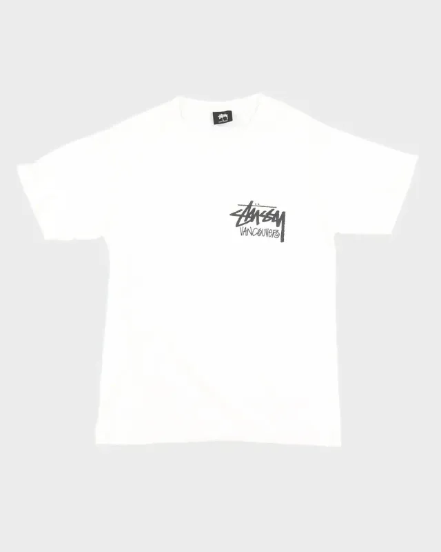 Stussy Chapter Tee Vancouver White Size Large, DS BRAND NEW