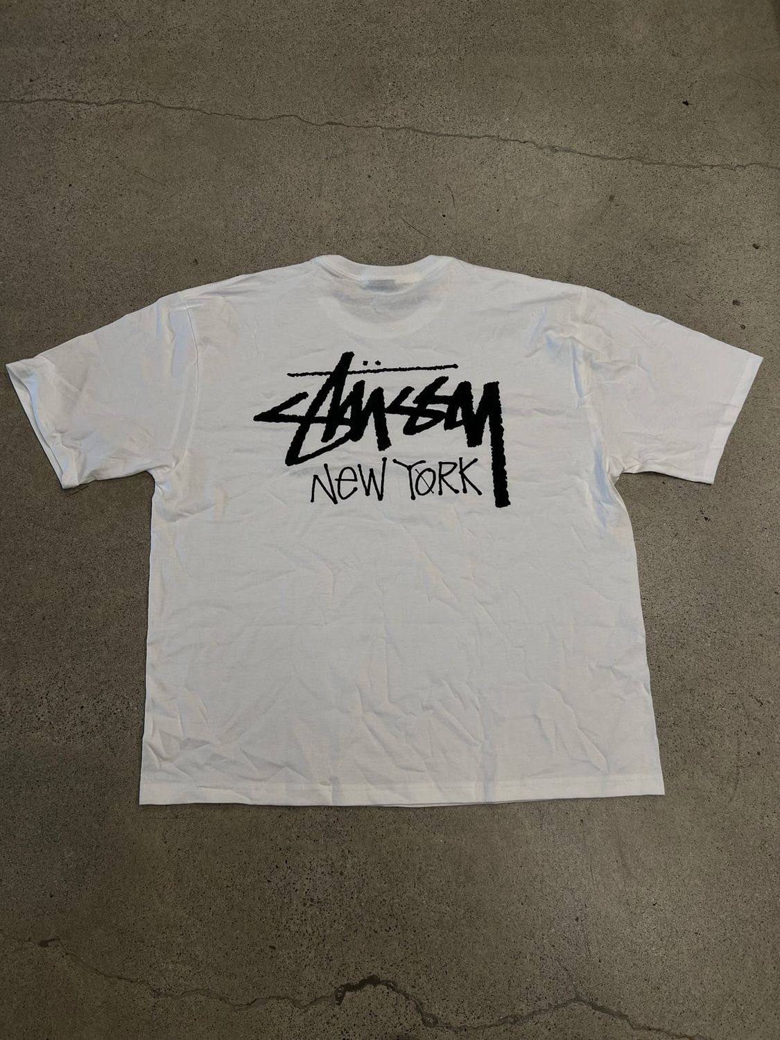 Stussy Chapter Tee New York White Size XLarge, DS BRAND NEW