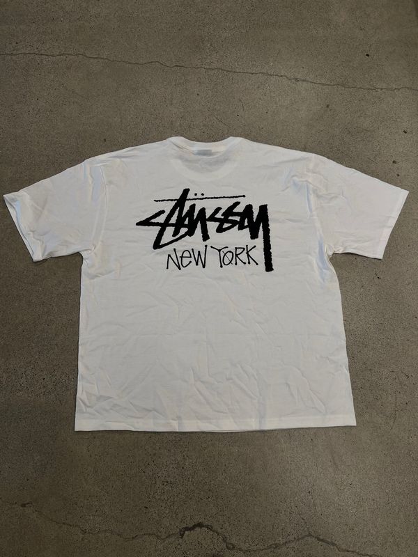 Stussy Chapter Tee New York White Size XLarge, DS BRAND NEW
