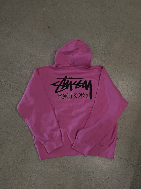 Stussy Chapter Hoodie Hong Kong Berry Size XXLarge, DS BRAND NEW