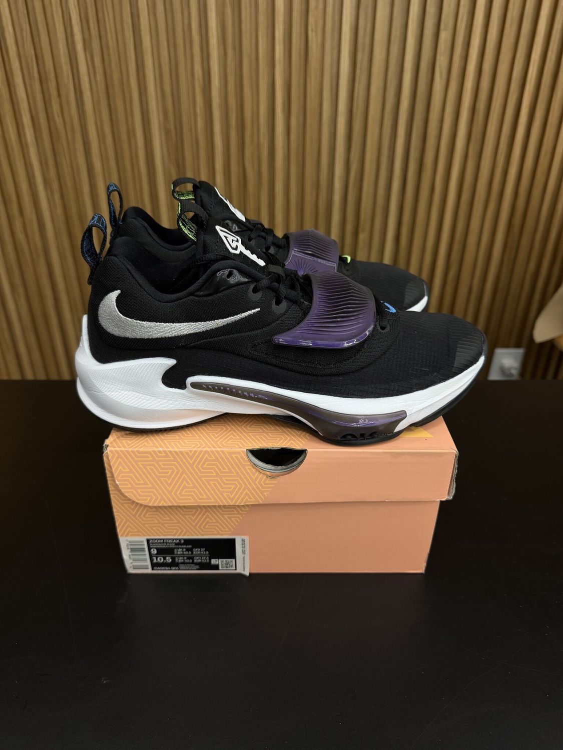 Nike Zoom Freak 3 Project 34 Size 9, PREOWNED*