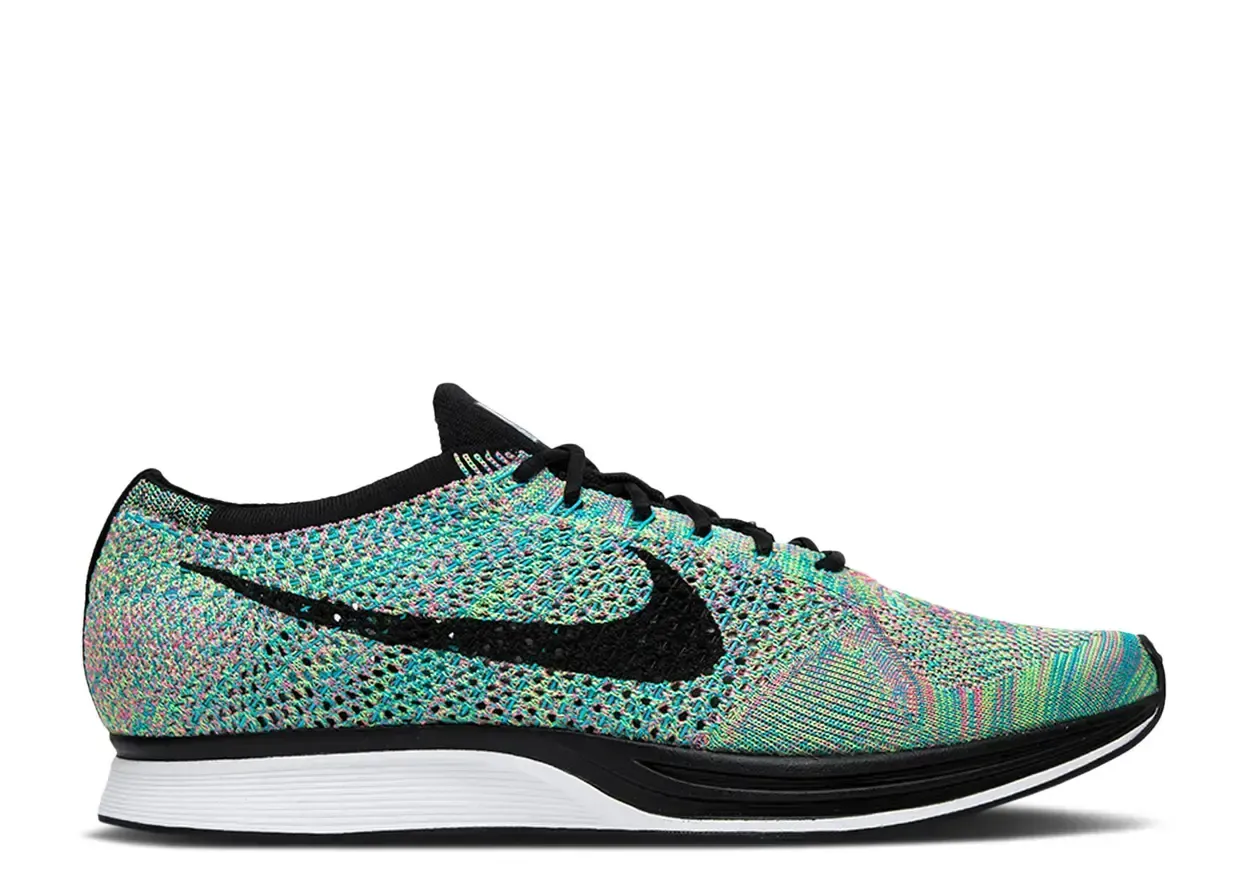 Nike Flyknit Racer Multi-Color 2.0 Size 5.5, DS BRAND NEW*
