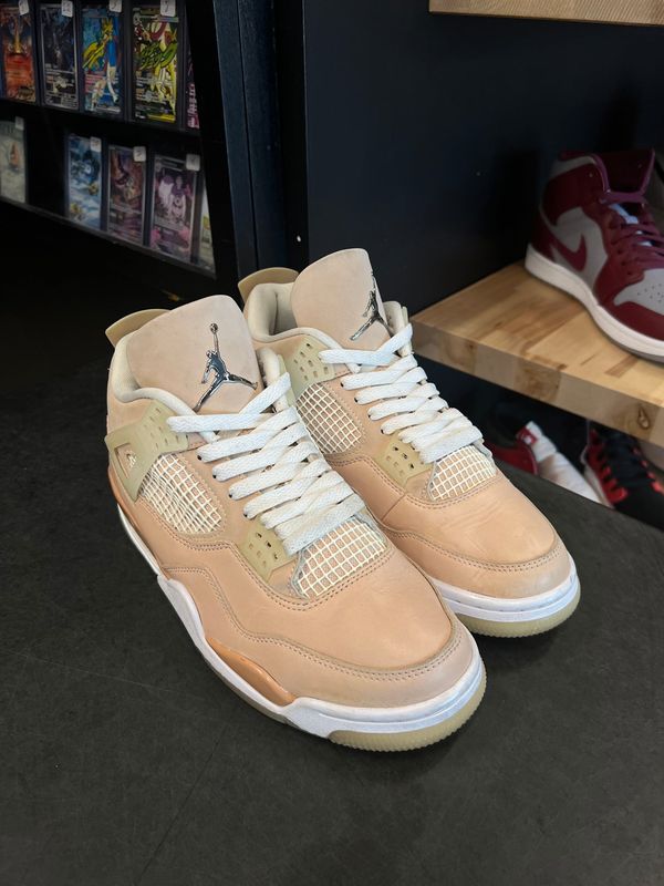 Jordan 4 Retro Shimmer (Women's) Size 9.5W, PREOWNED*