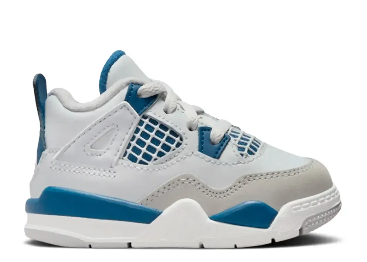 Jordan 4 Retro Military Blue (2024) (TD) Size 3c, DS BRAND NEW*