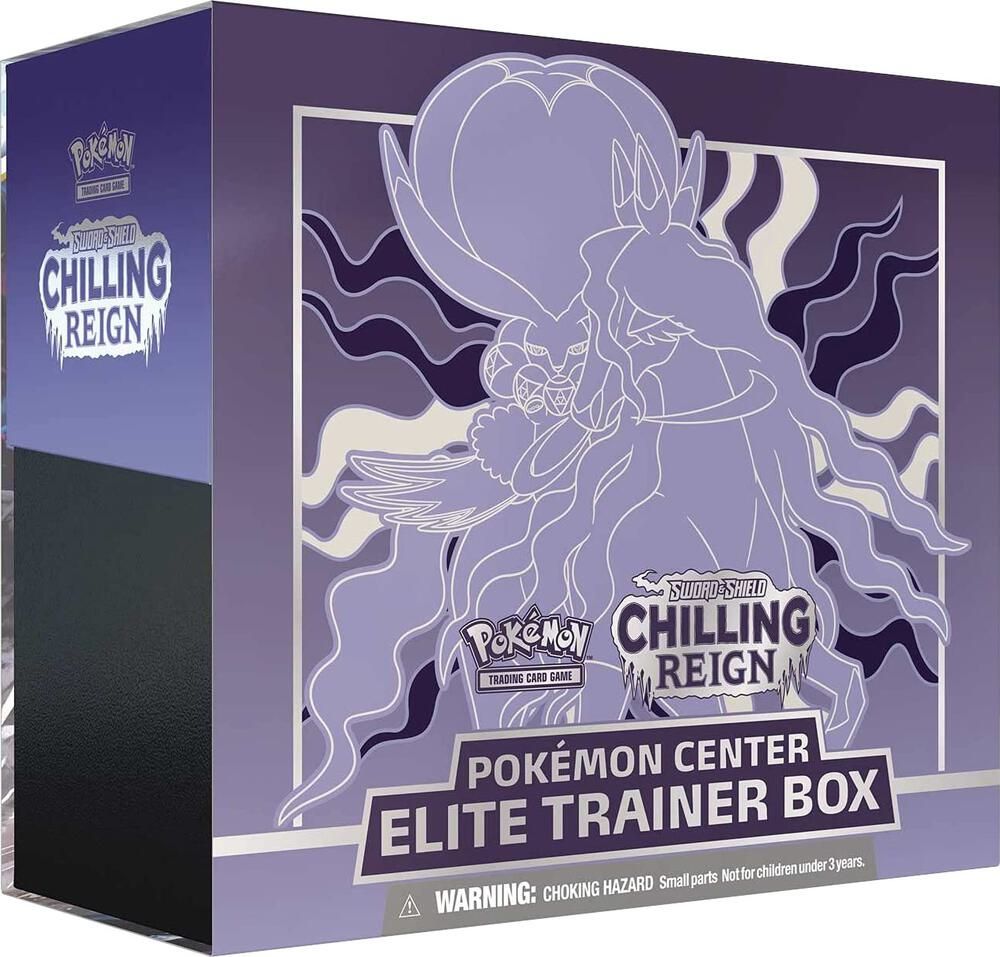 Pokemon Chilling Reign Pokemon Center Elite Trainer Box - Shadow Rider Calyrex